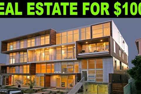 Buying Real Estate for only $100: REITs vs Rental Property
