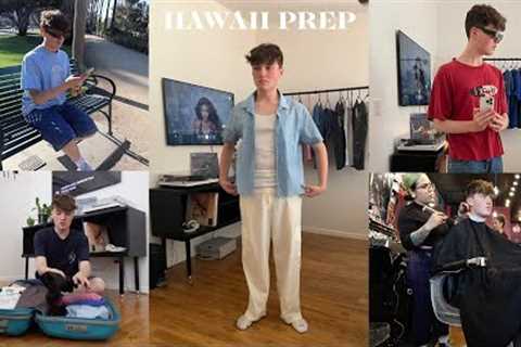 TRAVEL PREP FOR HAWAII! aesthetic vacation outfit ideas, 5am mornings &amp; packing