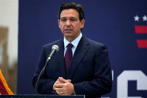DeSantis touts his blue-collar upbringing on the campaign trail, but it hasn't made a dent with working-class voters. Trump still reigns supreme among likely GOP primary voters, a new poll says.