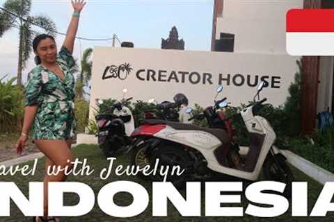 Solo travel to Indonesia, made it to the Creator House + Bali travel drama | Travel with Jewelyn