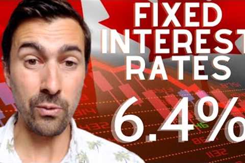 BREAKING: Canadian Fixed Interest Rates going UP again to 6.40% next week..[Canadian Real Estate]