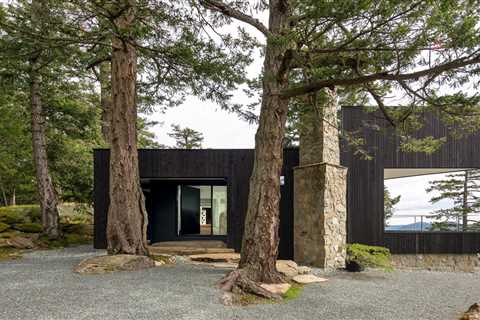 This Island Cabin in Canada Comes With a Private 52.7-Acre Mountain