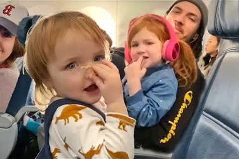 SURPRiSE FAMiLY VACATiON!!  Adley &amp; Niko are going to DISNEY WORLD travel routine ✈