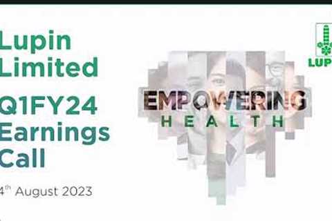 Lupin Earnings Call for Q1FY24