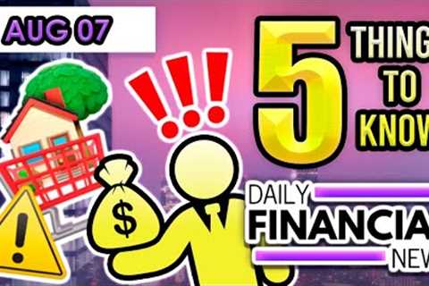 Aug 7 Financial News: Housing Market Warning, 3 Real Estate Investing Questions, Lia, Jason &amp; Dan