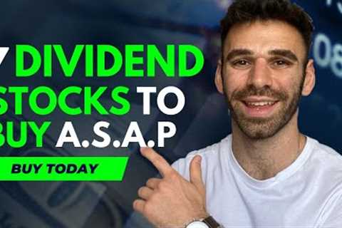 7 Discounted Dividend Stocks to Buy Immediately