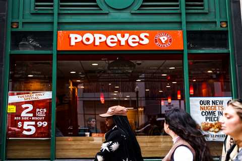 The executive chairman of the restaurant conglomerate that owns Popeyes accidentally called the fried-chicken chain 'Domino's' during an earnings call