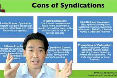 Dark Side of Real Estate Syndications! Don't Invest Until You Watch This 🚫🏠 Hidden Cons Exposed!