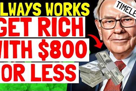 3 Easy Steps to Multiply $800 or less in 2023 👈 Warren Buffett