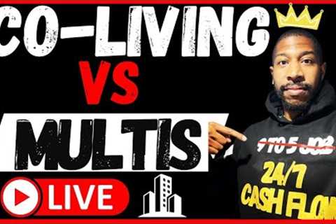Does Co-Living Beat MultiFamily Real Estate Investing | Live Q&amp;A w Brian Grimes