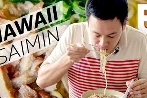 Hawaii's Saimin is the Perfect Island Comfort Food — Dining on a Dime