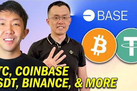 Will USDT Crash Crypto? | Crypto News: Coinbase L2, Bitcoin Price, USDT, Binance, &amp; More!