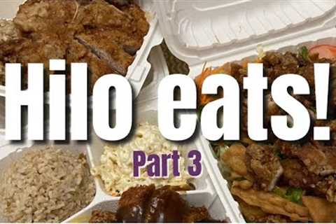 Hilo Eats! Part 3 ( Places we like to eat in Hawaii- Big island)