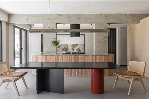 This Refinished Rome Apartment Had Us at Terra-Cotta Tile Kitchen