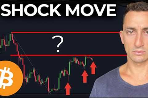 Bitcoin Is Stopping DEAD at Major Support. A Major Move ALWAYS Happens Next.