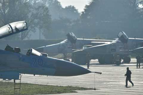 Russia tried to wipe out a Ukrainian air base that's crucial to its ability to launch the Storm Shadow missile