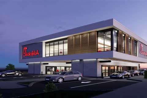 See Chick-fil-A's wild new restaurant design with a drive-thru that runs through the middle of the building
