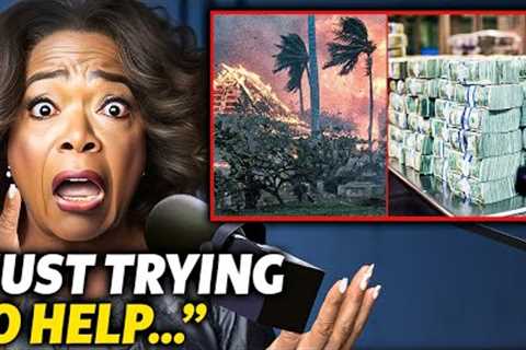 Oprah PANICS As Her SICK Plot To PROFIT From Hawaii Fires LEAKED