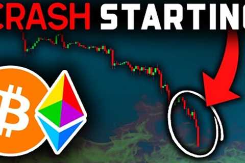 CRYPTO CRASHING NOW (You Were WARNED)!! Bitcoin News Today &amp; Ethereum Price Prediction (BTC &amp; ETH)