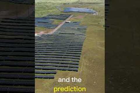 New Solar Farm In Waikoloa, Hawaii Island