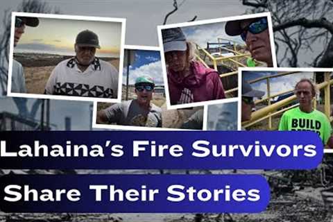 Police Blockades Trapped People in Lahaina Fire