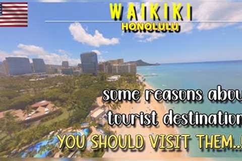Natural beauty that people don't know about Waikiki Beach, Honolulu, Hawaii.