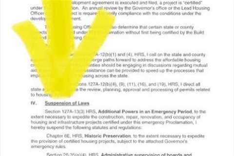 What?? Governor of Hawaii Just Passed a LAW Suspending Historic Districts like Lahaina