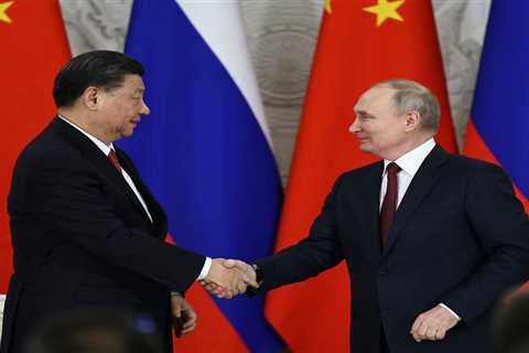 'Neutral' China is supplying Putin's forces with helicopters, drones, and crucial raw materials, report says