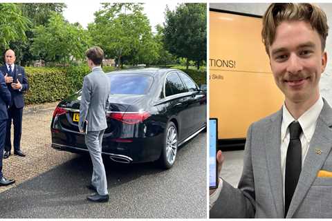 I spent a day training to be a chauffeur for the rich and famous with a luxury ride-hailing app. I learned about the importance of the correct kind of socks, and why to wear a clip-on tie.
