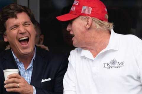 “Sparks Will Fly!” – President Trump Announces His Interview with Tucker Carlson Tonight at 9:00 PM ET