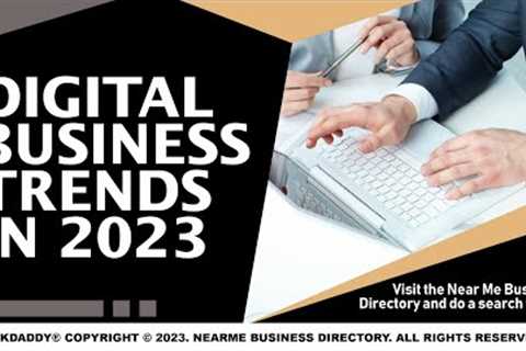 Digital Business Trends in 2023