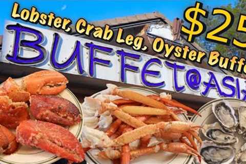 $25 AYCE LOBSTER BUFFET Las Vegas l Unlimited LOBSTER, OYSTERS, CRAB LEGS l Buffet at Asia