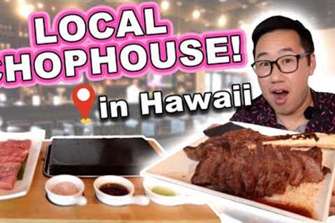LOCAL STEAKHOUSE in HAWAII! || [Honolulu, Hawaii] High Quality Steaks &amp; Seafood!