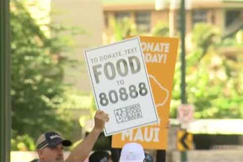 Donations pour in for Hawaii Foodbank's annual food drive for Maui