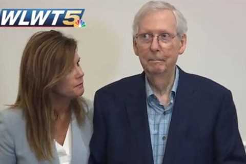 Breaking: Mitch McConnell Freezes Up Again, Press Conference Cut Short (Video)