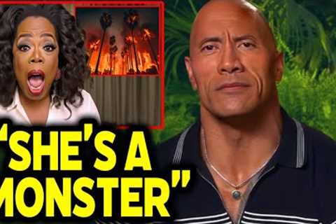 The Rock Reacts To Oprah Winfrey Stealing Land Amid Maui Fires
