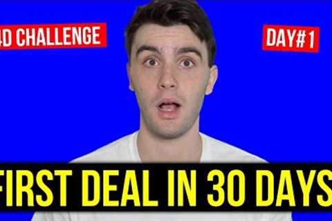 Driving for Dollars Challenge (Day 1) - Wholesaling Real Estate