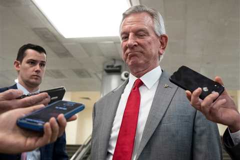 Sen. Tuberville is blocking military promotions and it's going to make top talent quit for the private sector, top officers of Army, Navy, and Air Force say