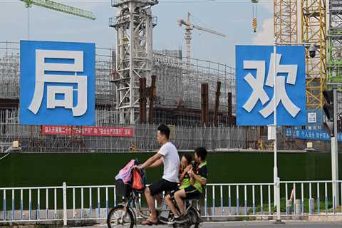 China Evergrande soars 70% to lead Chinese property names higher after another developer dodges default