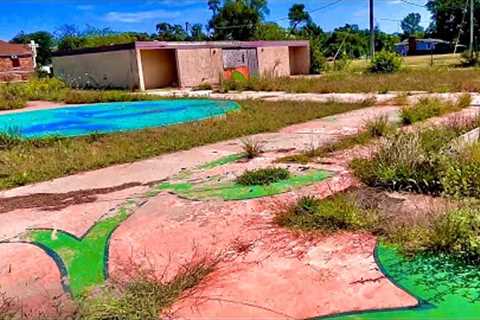 Washington/Reed Splash Pad Park (Abandoned &amp; Neglected) in Gary, Indiana ~ Filmed Summer of 2023