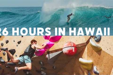 26hr Trip To Hawaii. Climbing &amp; Island Tour!