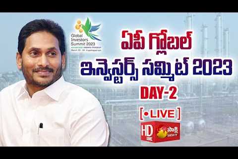 LIVE : AP Global Investors Summit 2023 | CM Jagan | Day 02 | Visakhapatnam @SakshiTVLIVE