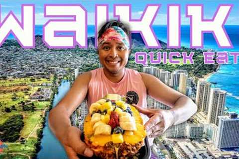 EPIC Waikiki Food Tour! - Quick Eats in Hawaii 2023