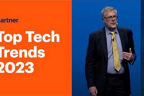 Gartner’s Top 10 Tech Trends for 2023 | Gartner IT Symposium/Xpo Full Keynote