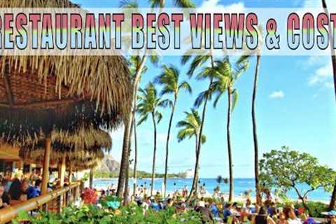 WAIKIKI, HAWAII Best Views from Restaurants &amp; Bars Near the Beach!! 2023 pricing increase also