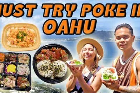 MUST TRY POKE IN OAHU HAWAII | Best Poke from Locals | Hawaiian Food Tour
