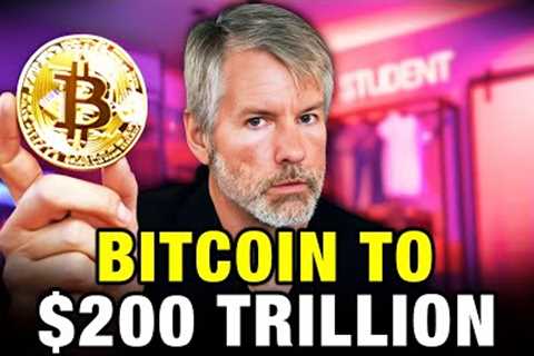 BlackRock Is Sending Bitcoin To $200 Trillion - Here's Why Michael Saylor 2024 BTC Prediction