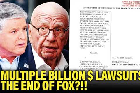 Fox hit with MASSIVE LAWSUIT TSUNAMI that THREATENS to Finally CRIPPLE It