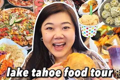 What to Eat in LAKE TAHOE! South Lake Tahoe Food Tour