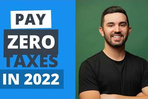 The #1 Real Estate Tax Loophole | Pay ZERO Taxes in 2022